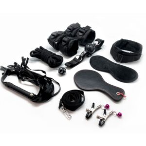 vVigoroso ALIVE - KIT FÚRIA 10 PEÇAS BDSM PRETO