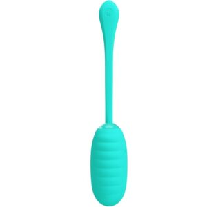 Vigoroso PRETTY LOVE - OVO VIBRATÓRIO RECARREGVEL KIRK AQUA VERDE