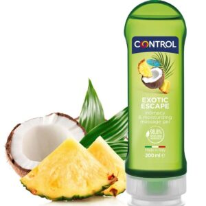 vVigoroso CONTROL - 2 EN 1 MASSAGEM & PRAZER EXÓTICO 200 ML