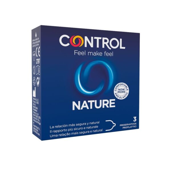 Vigoroso - CONTROL - ADAPTA NATURE PRESERVATIVOS 3 UNIDADES