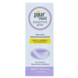 vVigoroso PJUR - MED SENSITIVE GLIDE LUBRIFICANTE  BASE DE GUA 2 ML