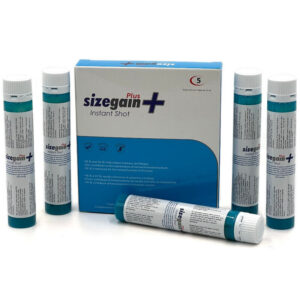 vVigoroso 500 COSMETICS - SIZEGAIN PLUS INSTANT SHOT MALE ENERGIZER 5 UNITS