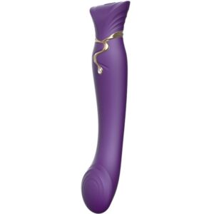 Vigoroso ZALO - QUEEN G-SPOT PULS WAVE VIBE ROXO