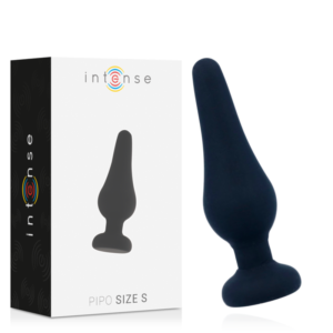 vVigoroso INTENSE - PLUG ANAL PIPO S SILICONE PRETO 9