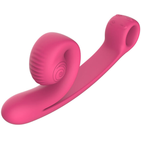 Vigoroso SNAIL VIBE - VIBRADOR CURVA CARACOL VIBE ROSA