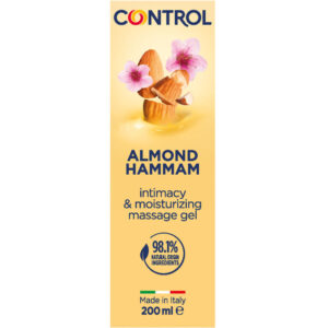 vVigoroso CONTROL - GEL DE MASSAGEM HAMMAM DE AMÊNDOA 3 EM 1 200 ML