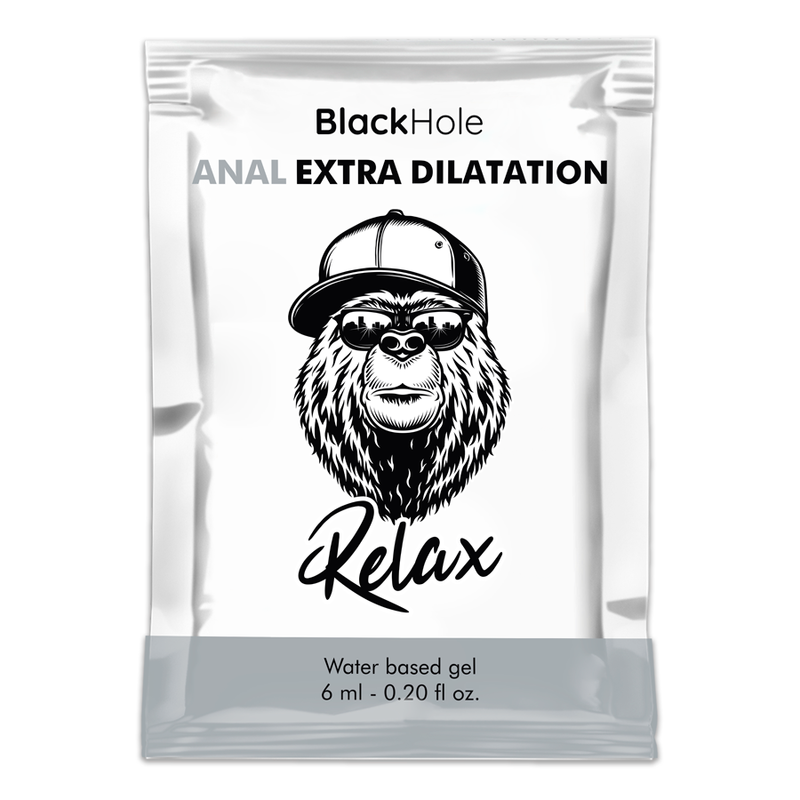 vVigoroso BLACK HOLE - GEL À BASE DE ÁGUA EXTRA DILATAÇÃO 6 ML