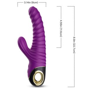 Vigoroso ARMONY - VIBRADOR ETERNITY SILICONE ROXO