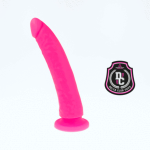 Vigoroso DELTA CLUB -TOYS DILDO MÉDICO ROSA SILICONE 20 CM -O- 4 CM