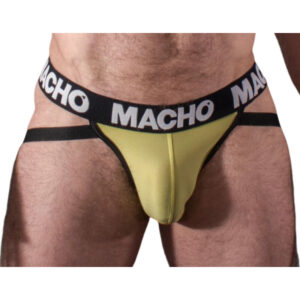 vVigoroso MACHO - MX25A JOCK LYCRA AMARELO S