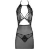 LIVCO CORSETTI FASHION - CAMISA MALVIAMI LC 90625 + CALCINHA PRETA - Image 3