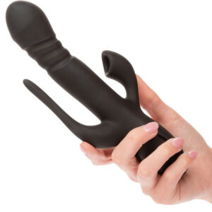 Vigoroso CALIFORNIA EXOTICS - VIBRADOR TRIPLO EUPHORIA PRETO