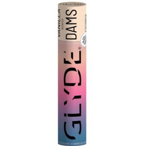 vVigoroso SHEER GLYDE - DAMS LAMINAS LÁTEX SEXO ORAL BAUNILHA