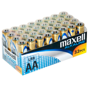 vVigoroso MAXELL - PACK ALCALINA AA LR6*32 UDS