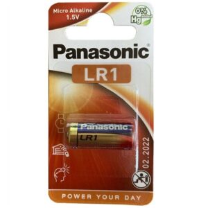 vVigoroso PANASONIC - BATERIA ALCALINA LR1 1.5V BLISTER 1 UNIDADE