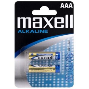 vVigoroso MAXELL - BLISTER ALCALINA AAA LR03 * 2