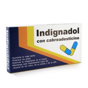 vVigoroso DIABLO GOLOSO - CAIXA DE MEDICAMENTOS INDIGNADOL