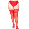 vVigoroso LEG AVENUE - STAY UPS SHEER THIGH UP PLUS SIZE