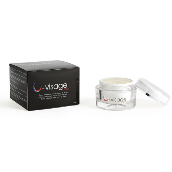 vVigoroso 500 COSMETICS - CREME U-VISAGE CREME PARA CUIDADOS COM A PELE DE PESCOÇO DE FACE