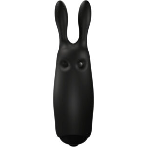 Vigoroso ADRIEN LASTIC - VIBRADOR COELHO PRETO DE BOLSO LASTIC