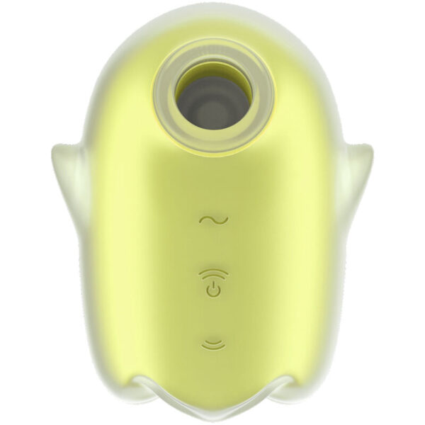 Vigoroso SATISFYER - GLOWING GHOST AIR PULSE & VIBRADOR AMARELO