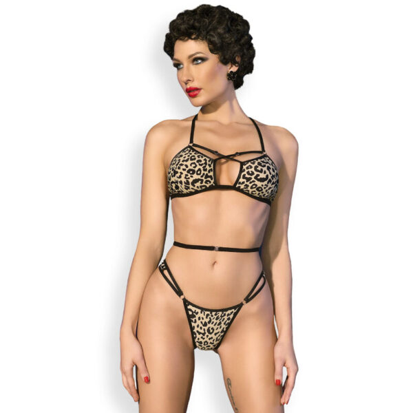 vVigoroso CHILIROSE - CR 4497 BIQUINI LEOPARDO S/M