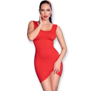 vVigoroso CHILIROSE - VESTIDO CR 4622 VERMELHO S/M