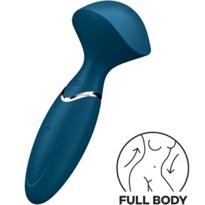 Vigoroso SATISFYER - MINI WOND-ER AZUL