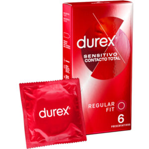 Vigoroso - DUREX - CONTATO SENSÍVEL TOTAL 6 UNIDADES