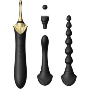 Vigoroso ZALO - BESS 2 CLITORAL MASSAGER BLACK