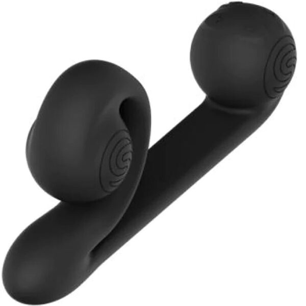 Vigoroso SNAIL VIBE - VIBRADOR MULTIAÇÃO PRETO