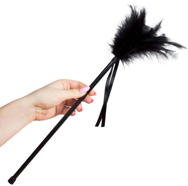 vVigoroso SECRETPLAY - PENAS NEGRAS 40 CM