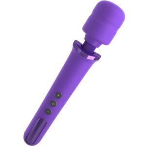 Vigoroso FANTASY FOR HER - MASSAGADOR DE VARINHA RECARREGÁVEL PARA ELA E VIBRADOR 50 NÍVEIS VIOLETA