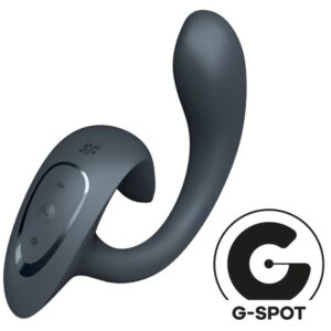 Vigoroso SATISFYER - G FOR GODDESS 1 COELHO VIBRADOR CINZA ESCURO