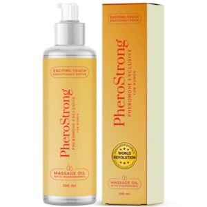 vVigoroso PHEROSTRONG - ÓLEO DE MASSAGEM EXCLUSIVO PARA MULHERES 100 ML