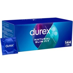 Vigoroso - DUREX - NATURAL SLIM FIT BÁSICO 144 UNIDADES