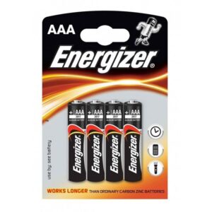 Vigoroso ENERGIZER - BATERIA ALCALINA AAA LR03 *4