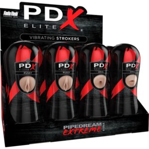 Vigoroso PDX ELITE - CONJUNTO STROKER 12 UNIDADES: 6X VAGINA