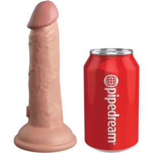 Vigoroso KING COCK - ELITE DILDO DE SILICONE REALISTA 15.2 CM