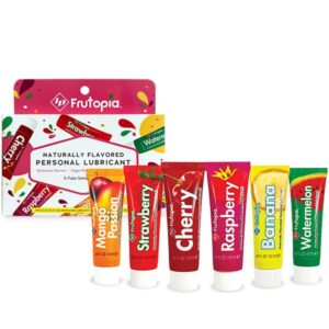 vVigoroso ID FRUTOPIA - LUBRIFICANTE SORTIDO 5 PACK 12 ML