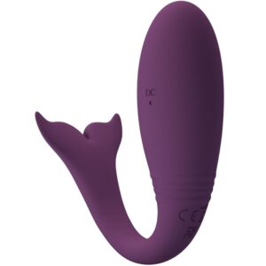 Vigoroso PRETTY LOVE - JAYLEEN VIBRADOR APP CONTROLE REMOTO ROXO