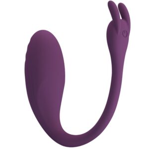 Vigoroso PRETTY LOVE - CATALINA VIBRADOR APP CONTROLE REMOTO ROXO