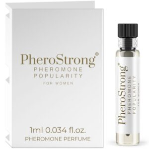 vVigoroso PHEROSTRONG - PERFUME DE FEROMÔNIOS POPULARIDADE PARA MULHERES 1 ML