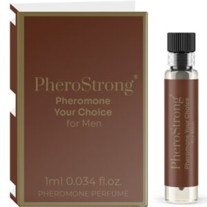 vVigoroso PHEROSTRONG - PERFUME DE FEROMONAS SUA ESCOLHA PARA HOMEM 1 ML