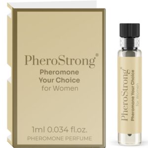 vVigoroso PHEROSTRONG - PERFUME DE FEROMONAS SUA ESCOLHA PARA MULHERES 1 ML