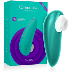 Vigoroso WOMANIZER - ESTIMULADOR CLITORIAL STARLET 3 TURQUESA