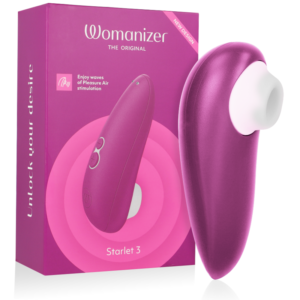 Vigoroso WOMANIZER - STARLET 3 ESTIMULADOR CLITORIAL VIOLETA