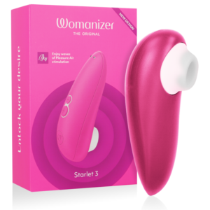 Vigoroso WOMANIZER - STARLET 3 ESTIMULADOR CLITORIAL ROSA