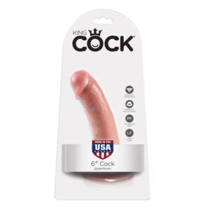 Vigoroso KING COCK - 6 CARNE DE DILDO 15.2 CM