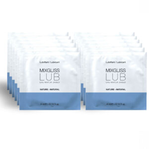 vVigoroso MIXGLISS - LUBRIFICANTE NATURAL BASE DE GUA 12 DOSE ÚNICA 4 ML